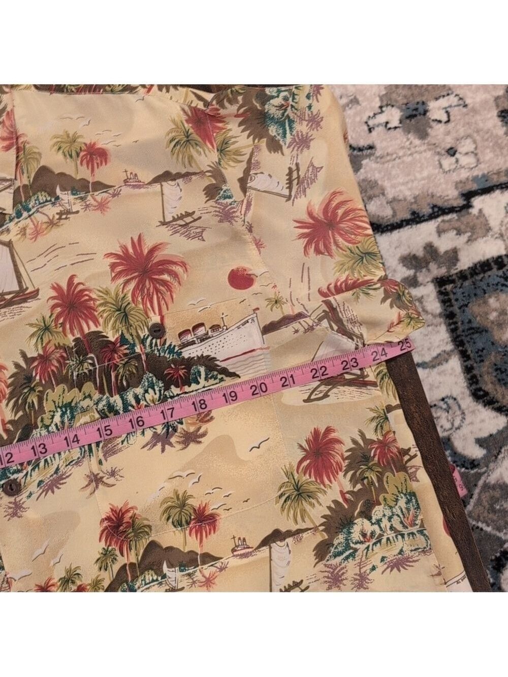 Silk Traders Hawaii Vintage Short Sleeve Shirt Large - Picture 5 of 8